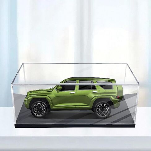 DYNWAVE Acrylic Model Car Display Case Transparent 1/32 Protection Organizer Storage Box Display Box for Figures Memorabilia Toy Cars in Saudi Arabia