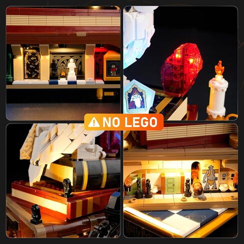 ضوء LED LIGHTAILING لحجر الساحر Lego-76466 - إصدار جامعي - سهل التركيب، أسلاك مخفية، ديكور منزلي وجاهز للهدايا (النموذج غير متضمن) in Saudi Arabia