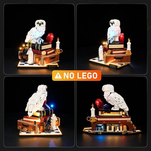 ضوء LED LIGHTAILING لحجر الساحر Lego-76466 - إصدار جامعي - سهل التركيب، أسلاك مخفية، ديكور منزلي وجاهز للهدايا (النموذج غير متضمن) in Saudi Arabia