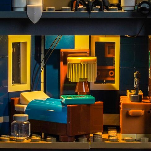 LED Lighting Compatible with Lego 11370 Stranger Things: The Creel House - JUST Lights,RC Version Light Kit Compatible with Lego 11370,NOT Included The Model in Saudi Arabia