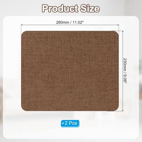 PATIKIL Canvas Repair Patch, 2 Pcs 9 x 11 Inch Self-Adhesive Waterproof Linen Fabric Patch for Sofas Tote Bags Furniture Car Seats Canopy Tents Boat Covers, Gray in Saudi Arabia