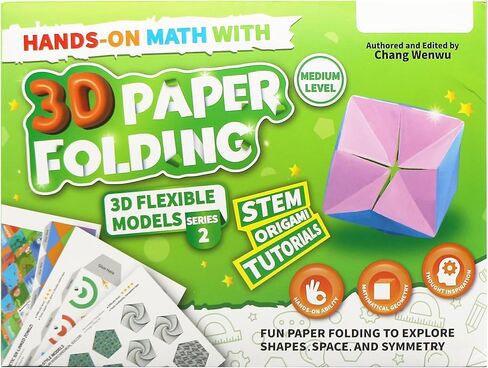 مجموعة ألغاز الرياضيات الورقية التعليمية ثلاثية الأبعاد القابلة للطي من STEM - قلب الاثني عشري العادي، كرة القدم in Kuwait