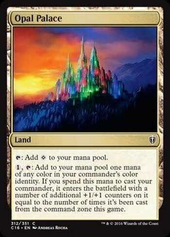 Magic The Gathering - Opal Palace (312/351) - Commander 2016 in Saudi Arabia
