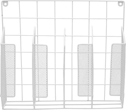 YBM Home 2232vc Ybmhomes 4 Compartment Wall Mount Pantry Organizer, Small, White in Kuwait