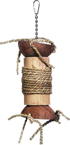 Prevue Pet Products Naturals Hide & Seek Foraging Bird Toy 62815 in Saudi Arabia
