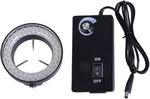 LED Rings Light Microscopes 60 LEDs Adjustable Brightness Suitable for Electronics Repair Laboratory Sample Observation European Standard Microscope Light in Saudi Arabia