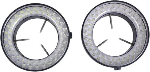 LED Rings Light Microscopes 60 LEDs Adjustable Brightness Suitable for Electronics Repair Laboratory Sample Observation European Standard Microscope Light in Saudi Arabia