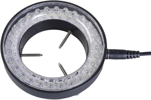 LED Rings Light Microscopes 60 LEDs Adjustable Brightness Suitable for Electronics Repair Laboratory Sample Observation European Standard Microscope Light in Saudi Arabia