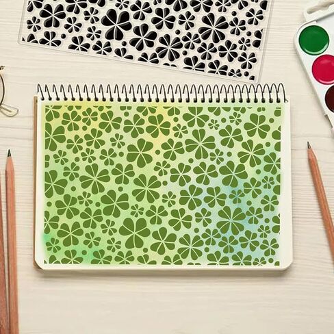 Generic العشب محظوظ خلفية واضحة Stamps يوم القديس باتريك يوم سيليكون شفاف المطاط ختم Stamps لصنع بطاقة DIY سكرابوكينغ ألبوم الصور الديكور in Saudi Arabia