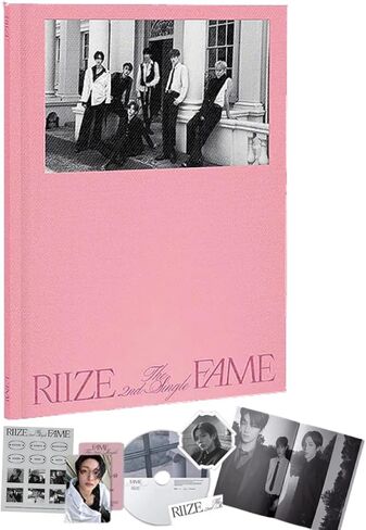 ألبوم RIIZE Fame المنفرد الثاني [إصدار كتاب الصور] قرص مضغوط + كتاب صور + بطاقة صور + إشارة مرجعية + ملصق in Saudi Arabia