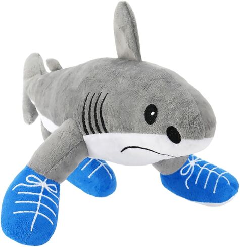 Italian Brainrot Plush Toy, 14 Inch Tralalero Tralala Plushies Toys, Soft Stuffed Funny Meme Animals Dolls Christmas Toys Gifts for Kids Boys Girls in Saudi Arabia