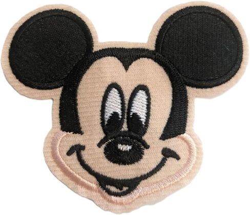 Cute Mouse Sew On or Iron On Embroidery Applique Patch, 3.5" x 3" in Kuwait