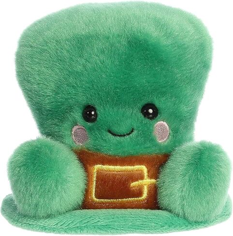 قبعة Aurora Adorable Palm Pals Finnigan Leprechaun على شكل حيوان محشو - لعبة بحجم الجيب - متعة قابلة للتجميع - أخضر 5 بوصات in Kuwait