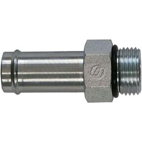 Brennan Industries 4604-16-10-O محول فولاذي مستقيم، 7/8 بوصة - 14 خيط ORB، 1 بوصة خرطوم بارب × 7/8 بوصة - 14 ذكر O-Ring Boss، 1.250 بوصة سداسي in Kuwait