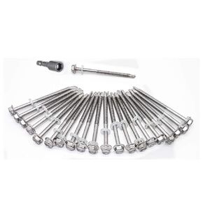 #10 x 3/4" Self Drilling Screws 410 Stainless Steel Hex Washer Head self Tapping Screws 100 Pcs