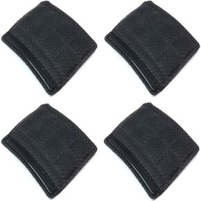 4PCS Universal Helmet Chin Pads Foam Sponge Pad Strap Nylon Padding Replacement Lining Cushion Mat Liner for Sport Outdoor Cycling Bike Motorcycle Bicycle Riding