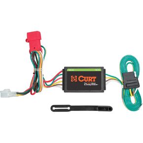 Curt Manufacturing 55370 Vehicle-Side Custom 4-Pin Trailer Wiring Harness,Fits Select Subaru Forester,Legacy,Outback,Tribeca,B9,Impreza WRX Wagon ,Black