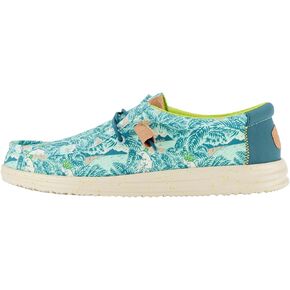 Hey Dude Men's Wally H20 Tropical | Men's Shoes | Men Slip-on Loafers | Comfortable & Light-Weight