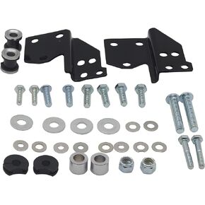 YHMOTO Detachable Motorcycle Front Docking Hardware Kit Detachable Compatible with Harley Touring Road King Street Road Electra Glide 1997-2008
