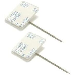 Fabric/Cubicle Partition Nameplate Pins - Pack of 20
