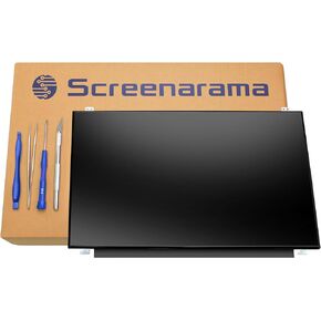 استبدال شاشة SCREENARAMA الجديدة للبوابة GWTN156-11BK، FHD 1920x1080، IPS، غير لامع، شاشة LCD LED مع أدوات