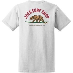 Joe's Surf Shop Graphic Heavyweight Cotton T-Shirts in Regular, Big & Tall