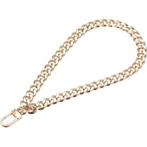 uxcell Keychain Wristlet Strap, 8" Hand Wrist Lanyard Wrist Chain Purse Straps Key Chain Holder for Clutch Wallet Key Bag DIY, Black