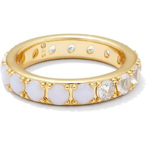 كيندرا سكوت تشاندلر باند خاتم ذهبي أبيض أوباليت ميكس 7 in Kuwait