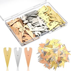 180 Pieces Metal BookDarts Bookmarks Bulk Mini Tin Brass Book Line Marker Mixed Page Marker Clips for Reading Readers Book Lovers Men Women, 3 Colors