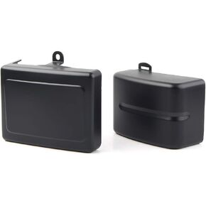 Three T Side Battery Cover Protector for for Harley Dyna Low Rider FXDL, Fat Bob FXDF, Street Bob FXDB, Super Glide FXD, Wide Glide FXDWG, Switchback FLD 2006-2017, Chrome
