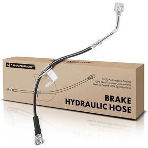 A-Premium Front Passenger Side Brake Hydraulic Hose Compatible with Select Hummer Models - H3 2006-2010, H3T 2009-2010 - Replace# 15869085, 15778429