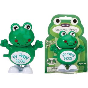 Rite Lite Cute Wind up Hoppy Frog For Education, Party Favors, Goody Bag Fillers, Birthday Gifts for Boys and Girls