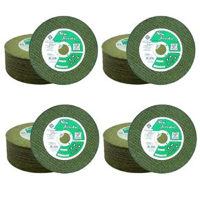 50 Pack 4 inch Metal Cutting Wheels Quality Thin Cut Off Disc (4" x 1/25" x 7/8"), Metal & Stainless Steel Aggressive Cut Off Wheel for Angle Grinder, General Purpose Metal Cutting