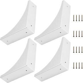 BokWin Gold Box Corner Protector Metal,4 Pcs 2.56 Inch Decorative Corner Brackets with Screws,Edge Guard for Box Furniture Table Shelf Cabinet
