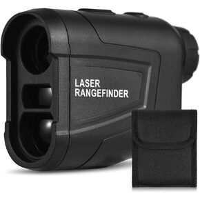 Lixada Golf Rangefinder 6X Magnification 600M / 800M/1000M USB Rechargeable Range Finder with Slope +90° Waterproof Hunting Measurement Monocular Telescope