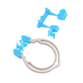 Dental Sectional Matrices Clip, Dental Matrix Sectional Contoured Matrices Clamps High Temperature Resistant Spring Clip Rings Dentist Tools (A Type)
