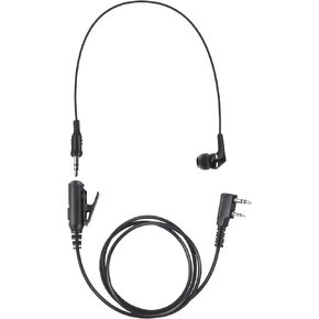 K1 in-Ear Headset Ptt Mic Earpiece Universal in Ear Bud Microphone Two Way Communication Earbud with 3.5 Aux for Baofeng for Kenwood for Retevis Walkie Talkie with uv-5r bc500du 340