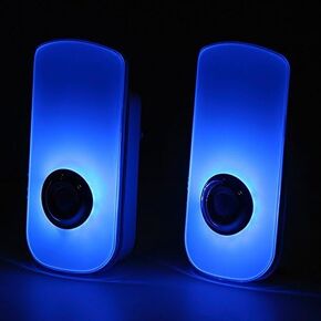 Bonashi 2 Pack LED Night Light Flashlight Motion Sensor Cut Light 3-in-1, Rechargeable Emergency Light, Auto Sensing Energy Saving Wall Mount Light Portable LED Torch - Blue