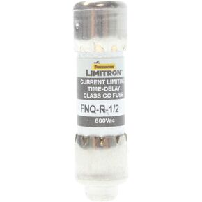 Cooper Bussmann FNQ-R-1/2 Limitron Class CC Time-Delay Fuse, 1/2-Amp, 600-Volts