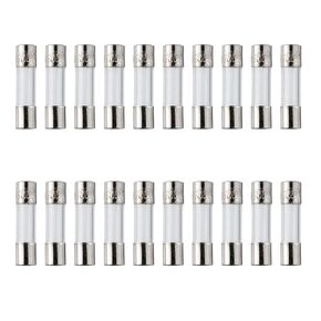 20Pcs 6A 5x20mm Fast Blow Glass Fuse 6amp 250V Fast Acting F6AL250V