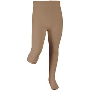 Girls Convertible Tights with Smooth Self-Knit Waistband T5515CLSNS Light Suntan Small
