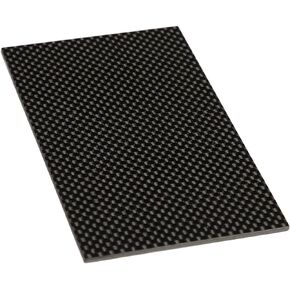 Aqur2020 3K Twill Matte Carbon Fiber Plate Carbon Fiber Panel Carbon Fiber Repair Kit Carbon Fiber Sheet for DIY Crafts CNC Engraving Car Model Wallet Part (1#)