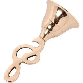 Solid Brass Musical Style Service Hand Bell Call Bell Brass Wedding Bells Christmas Bells