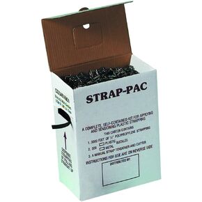 BOX USA BPPSKIT General-Purpose Poly Strapping Kit, 3,000'