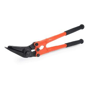 IDL Packaging H-300 Strapping Cutter for Steel and Polyester (PET) Strapping up to 2" Width and 0.044" Thickness - Heavy Duty Tool with Ergonomic Handles - Strap/Band Cutter for Strapping
