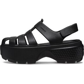 Crocs Unisex-Adult Stomp Fisherman Sandal Heeled