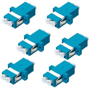 Duplex LC to LC Female to Female Coupler f/f lc/lc LC-LC LC Fiber Optic Adapter sm mm Coupler Single-Mode Multimode LC Female to LC Female Couplers