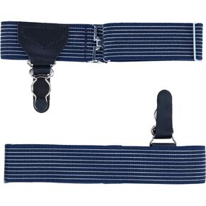 Trafalgar Men's Sutton Single Grip Sock Garters (Set of 2)
