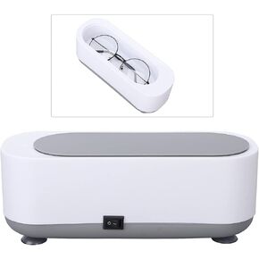 منظف ​​المجوهرات بالموجات فوق الصوتية، اهتزاز عالي التردد 45 كيلو هرتز، منظف بالموجات فوق الصوتية للمجوهرات، الخاتم، الأقراط، القلادة، النظارات، الفضة، الساعات، العملات المعدنية، شفرات الحلاقة، فرشاة المكياج in Kuwait