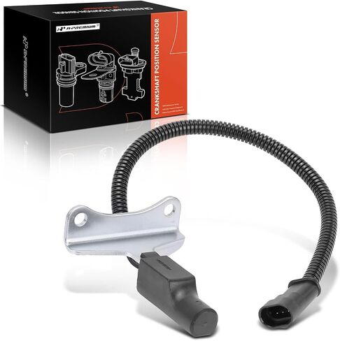 A-Premium Engine Crankshaft Position Sensor Compatible with Jeep Grand Cherokee & Dodge Dakota 1994 1995 1996, Ram 1500 2500 3500, B1500, B2500, B3500, 3.9L 5.2L 5.9L, Auto Trans., Replace# 68407879AA in Saudi Arabia
